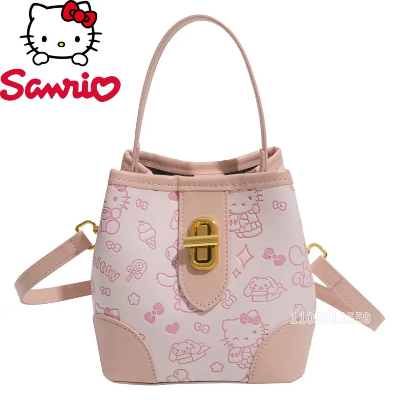 

Hello Kitty New Women's Shoulder Bag Luxury Brand Fashion Women's Shoulder Crossbody Bag Cartoon Casual Women's Bag High Quality