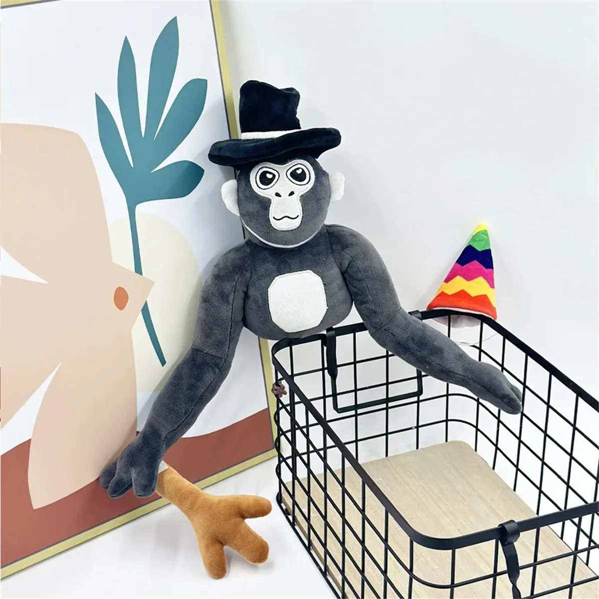 Hot Selling Gorilla Tag Monke Plush Toy Cute Soft Stuffed Cartoon Anime Home Decoration Dolls Kawaii Pillow New Year,E