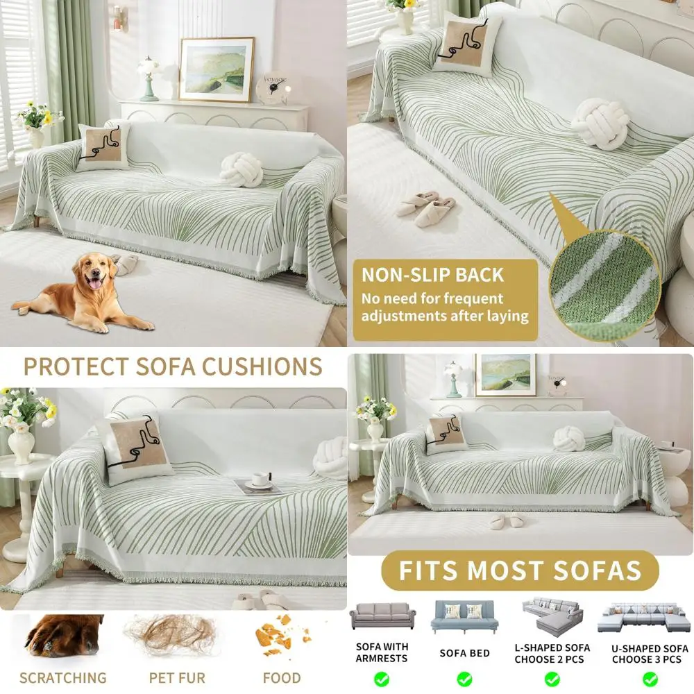 

non slip sofa covers couch covers for 3 cushion couch sofa pet friendly washable couch covers for sofa, soft thick sectional cou