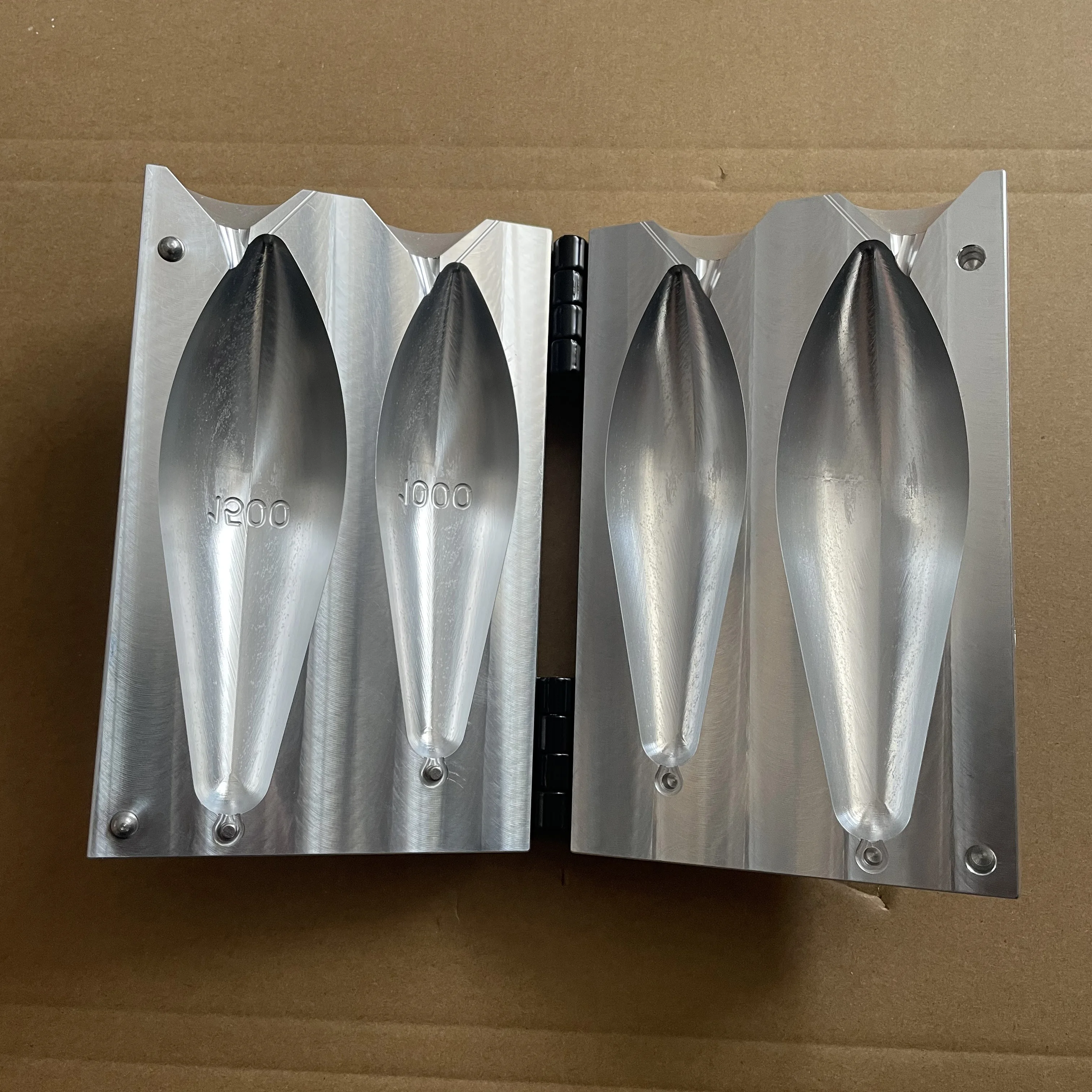 

Willow Lead Sinker Mold Carbon Steel Mold 10g-1500g