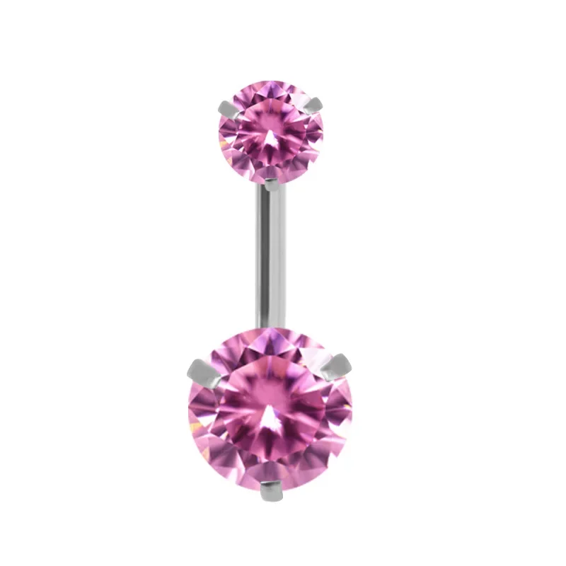 1Pc Romantic Pink Belly Piercing Buckle Umbilical Nail Dragonfly Pistol Butterfly Navel Belly Button Rings Piercing Jewelry