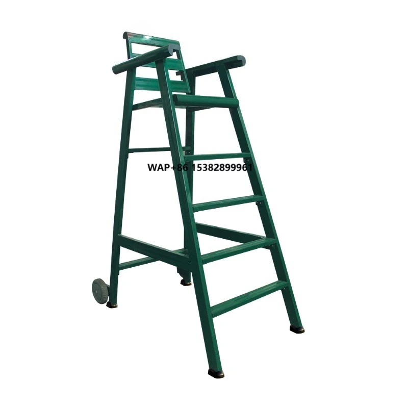 

Aluminium Referee Umpire Chair for Outdoor Tennis Court Competition Equipment Comfortable and Movable