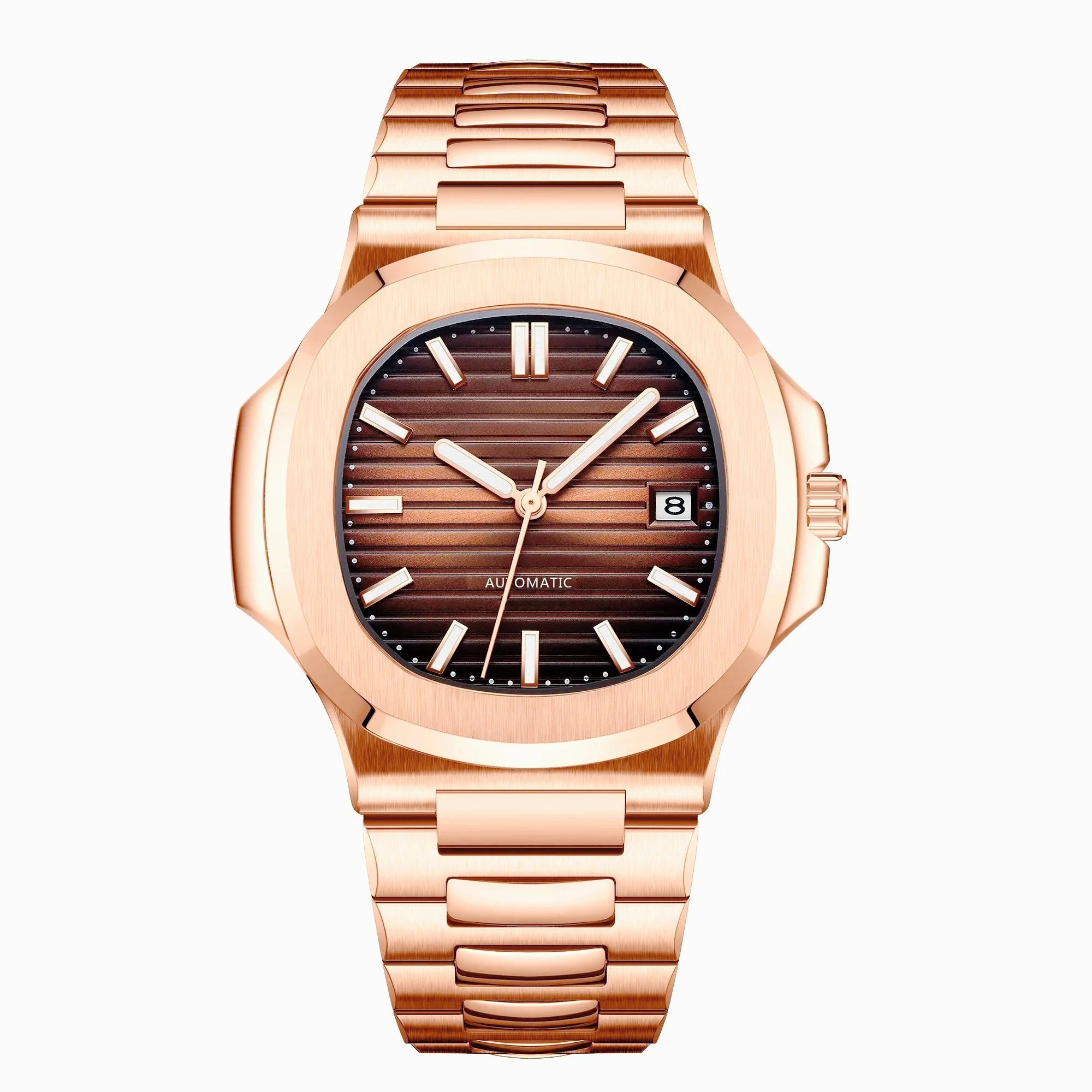 Koperta ze stali nierdzewnej 9 – Luxury Watch Gold And Black recenzja i cena