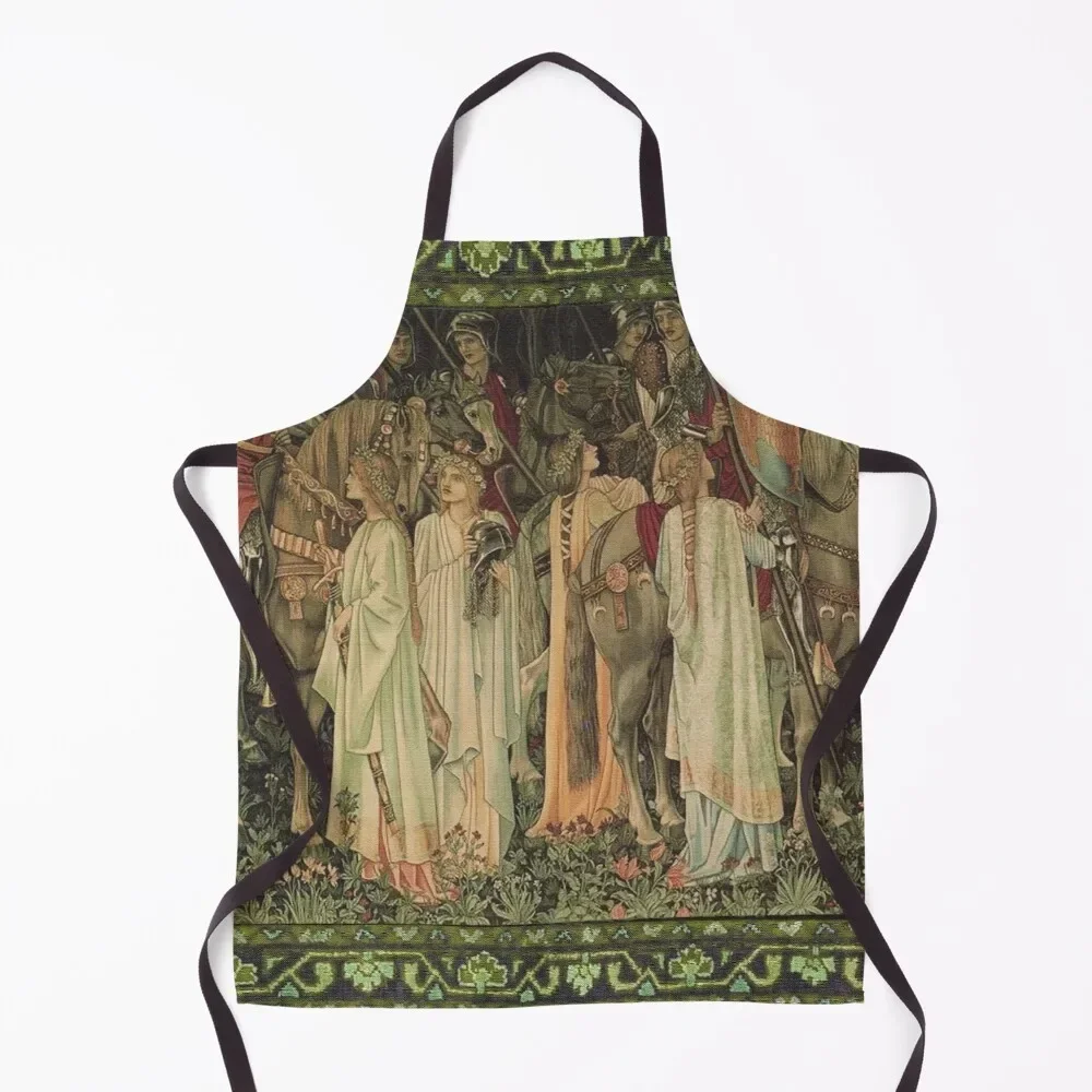 

Preparing for the Hunt tapestry Apron Kitchen For Women Kitchens Woman Women's Home Clothes Apron