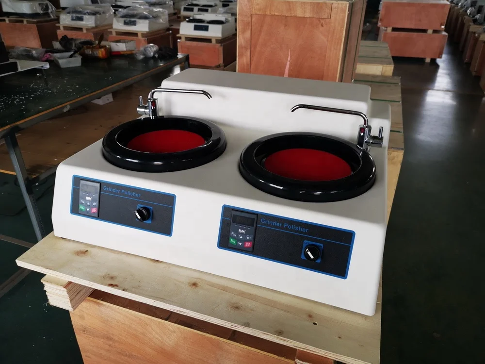 Double Motors Grinder Polisher Model MP-2BS Metallographic Specimen Grinding & Polishing Machine