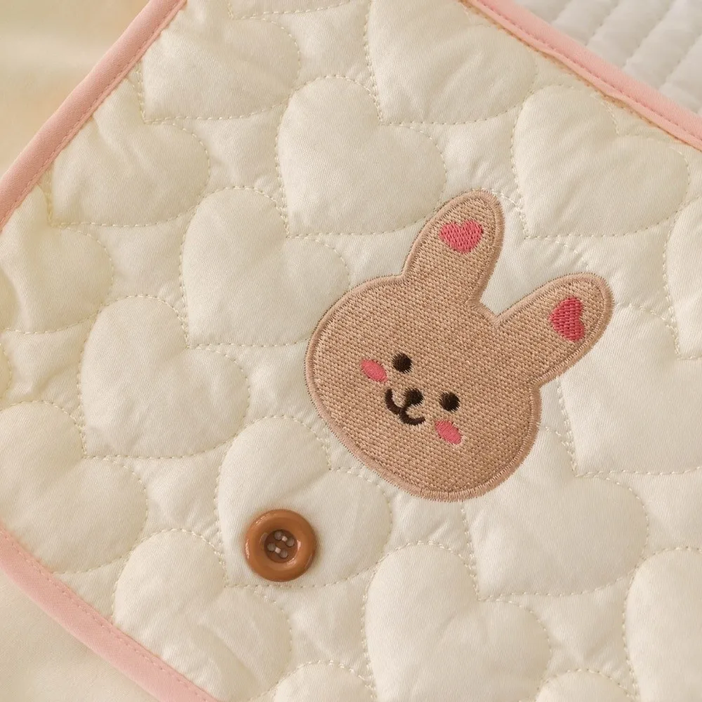 Urso fralda mudando almofada de algodão à prova dwaterproof água bebê mudando almofada multifuncional dobrável fralda mudando capa