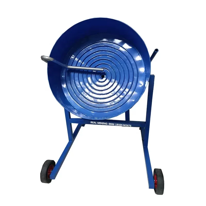 Spiral Gold Mineral Separator Portable Gold Washing Machine Gold Mining Machinery