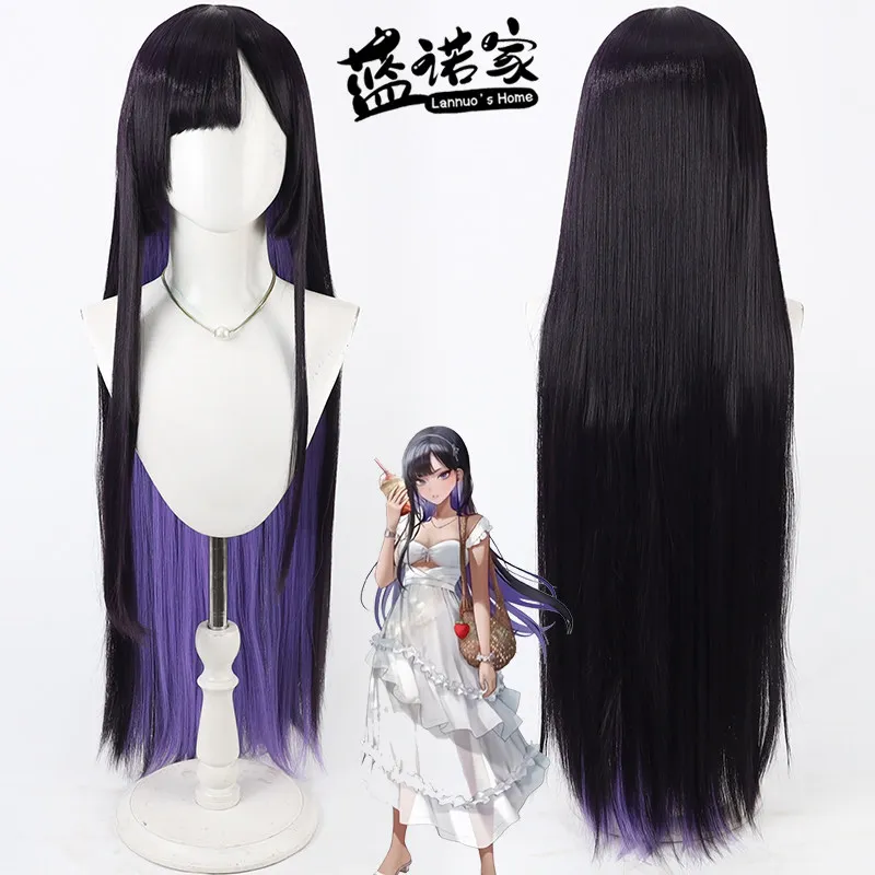 

Game Silver Hua Silver Blossom Cos Cosplay Wig Halloween Carnival Party Props Synthetic Hair Heat Resistant Fiber + Wig Cap