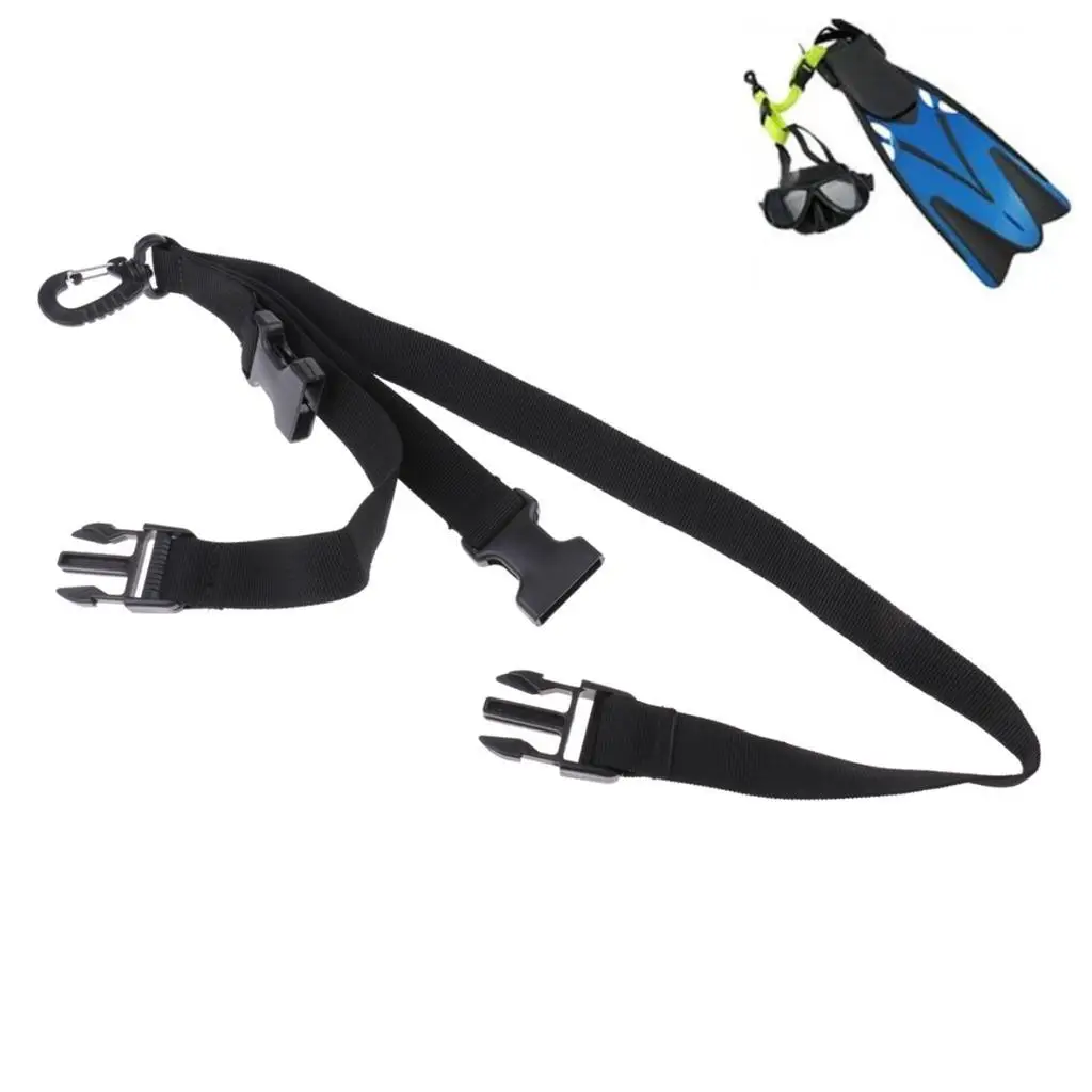 Double Loop Fin Mask Keeper Strap Holder Lanyard Scuba Diving Accessories