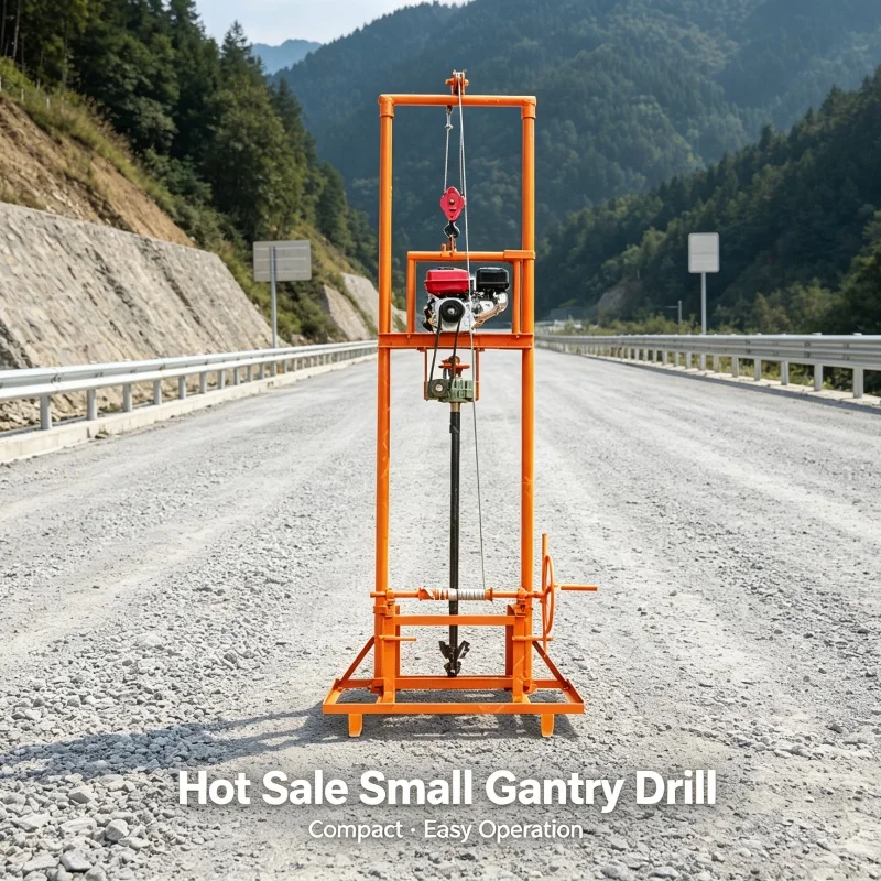 Customized Water Well Drilling Rig, Courtyard Well Drilling Equipment, Mountain Orchard Drought Resistant Drilling Machine