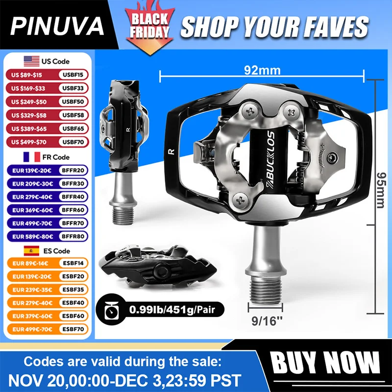 

Велосипедные клипсы из алюминиевого сплава, горные плоские педали двойного назначения, нескользящие педали для шоссейного велосипеда MTB, аксессуары для велоспорта, подходят для системы SPD