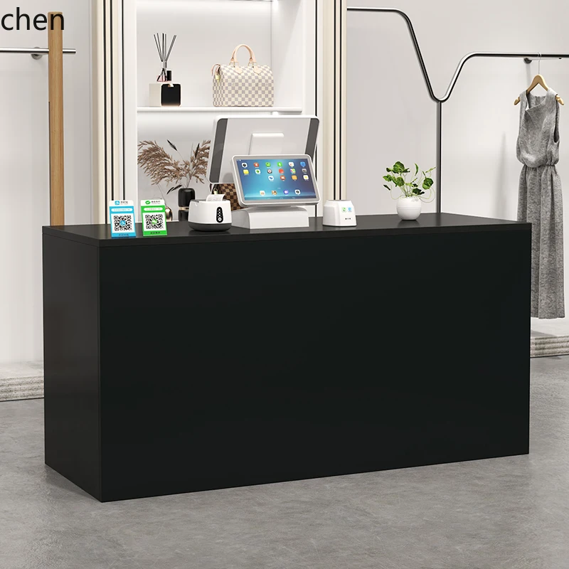 

D16- small checkout page Food and beverage store Reception desk Supermarket store Commercial Nakajima bar table
