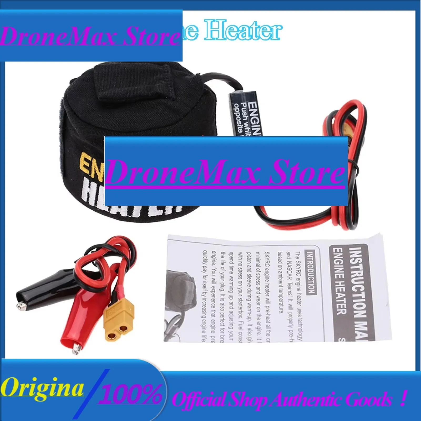 DroMaSKYRC Engine Heater For 19-26 RC Nitro Car Airplane Helicopter