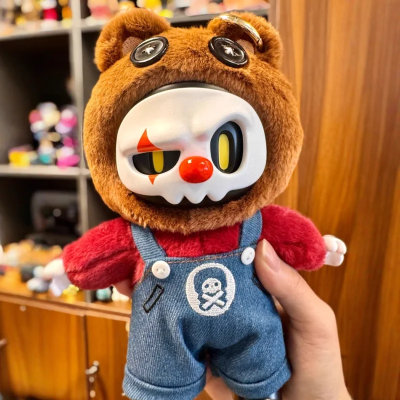 

Плюшевая фигурка MR BONE из серии Agent Team: коллекционная игрушка-сюрприз, модная милая маскированная мягкая игрушка-фигурка, настольное украшение для коллекционеров