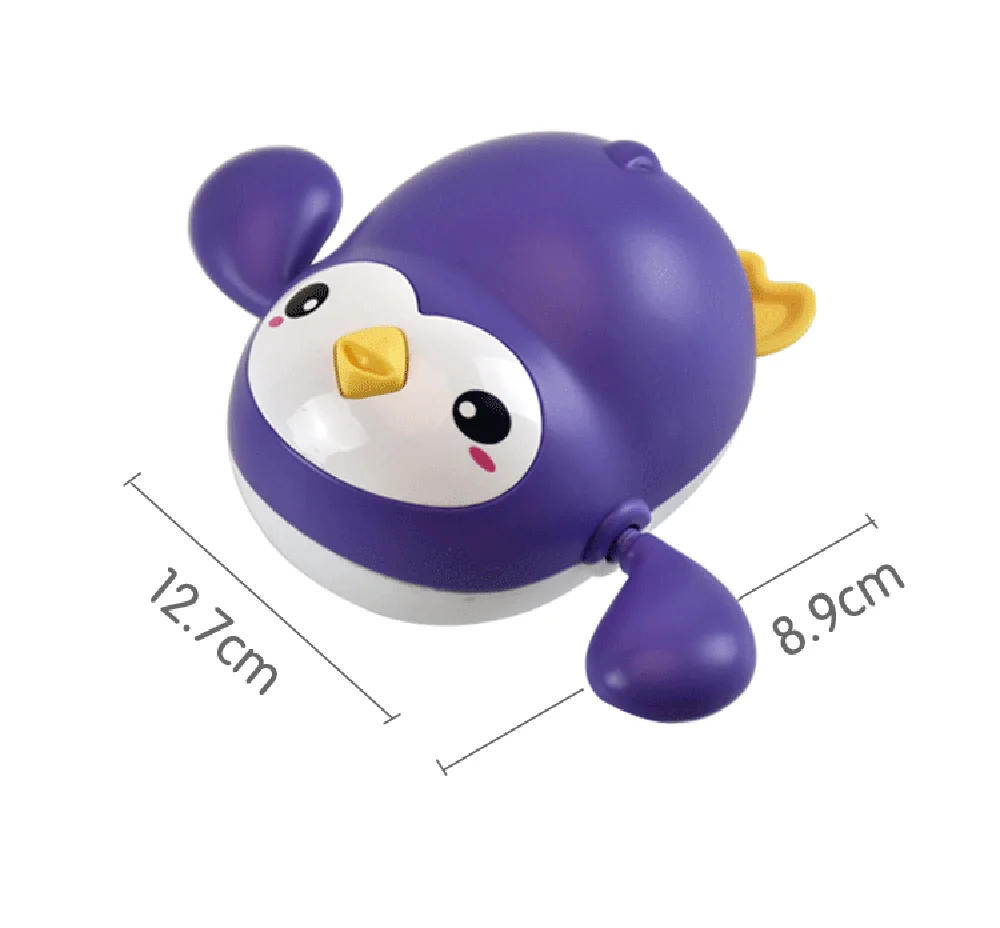 Cartoon Clockwork Penguin Caterpillar Crawling Toys Parent Child Interactive Cute Animal Baby Wind Up Toy for Kids Funny Gift