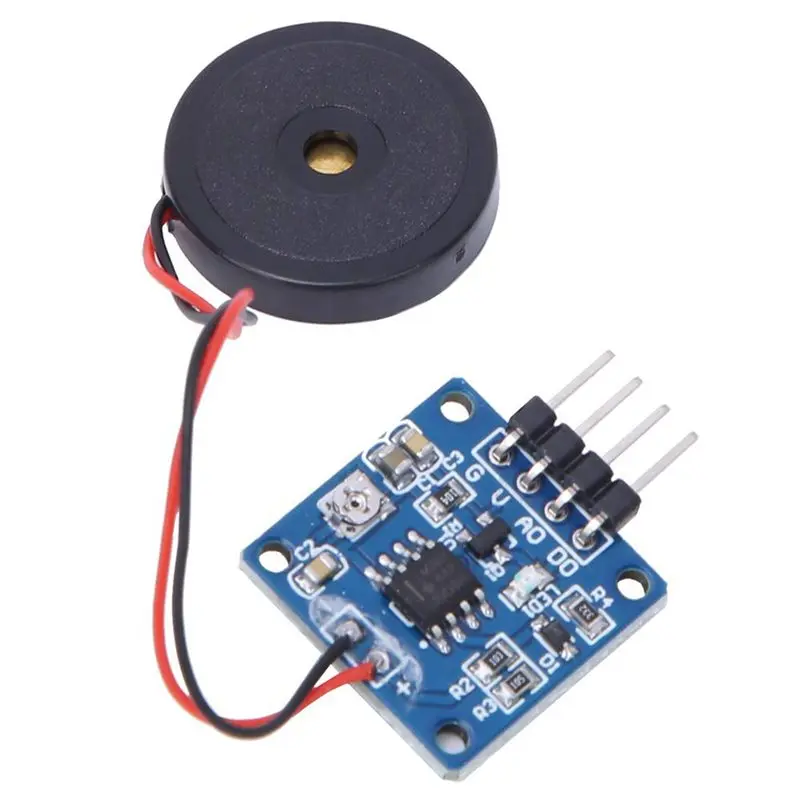New 6PCS Piezoelectric Vibration Tapping Sensor Module Vibration Switch Module Mini Vibration Motors Mini Vibrating Motor