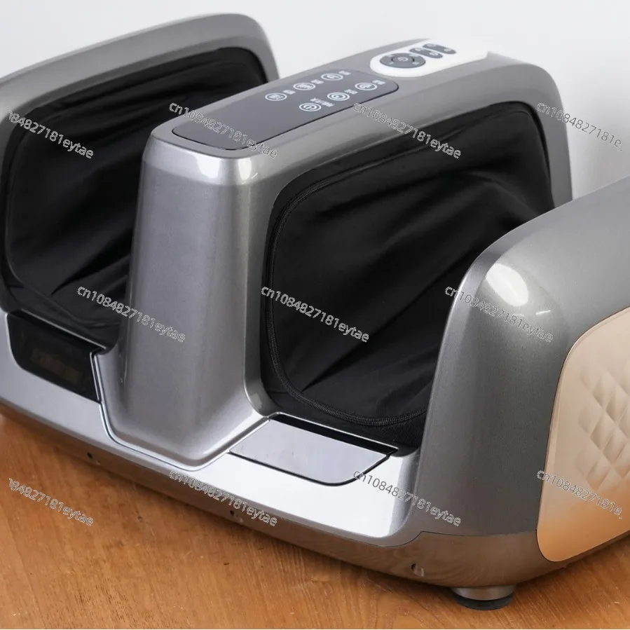 Full Automatic Foot Massager Leg Calf Air Compression Kneading Shiatsu for Muscle Relaxation Foot Bath Spa Home Use