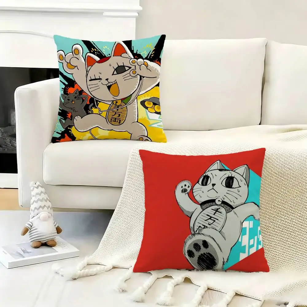 Turbo Granny cat Pillow Case Cushion Cover Throw Pillow Case For Car Sofa