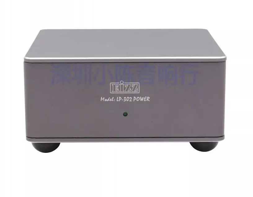 EIZZ LP-302 Mini Stereo LP Vinyl Record Player Turntable Phono Integrated Power Amplifier MM MC With Separate Power