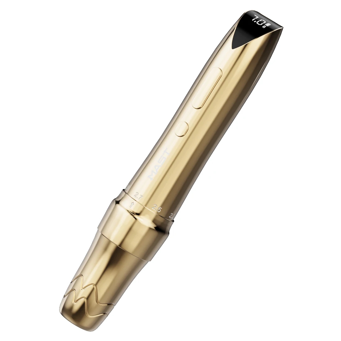 Mast P60 Machine voor Permanent Make-up Volledig met Kit Draadloos Batterij Pen 2,2 mm - 3,2 mm 5 Slagen Draagbaar Licht met 20 Professionele Naalden