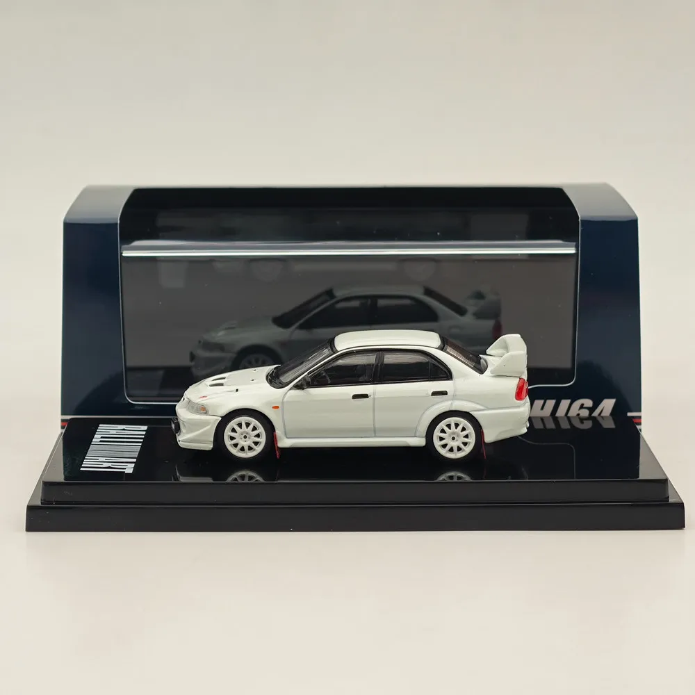 Hobby Japan 1:64 Lancer RS Evolution VI Monte Carlo Edition Scortia White HJ643033BW Diecast Model Car Limited Collection