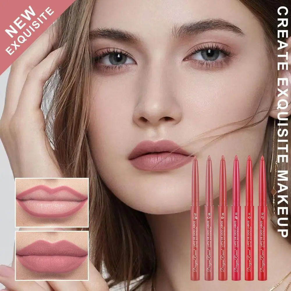 Natural Outline Lip Contour Line matita per labbra nuova matita per labbra in velluto opaco matita per labbra impermeabile