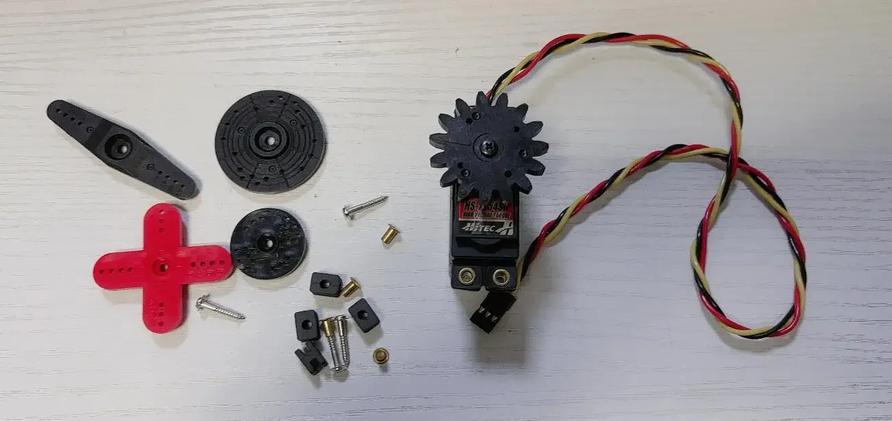 VoltSHiTec HS-7954SH 7954 High Voltage High Torque Steel Gear Coreless Premium Digital Servo G2 Digital Circuit Li-Po Cell Compa