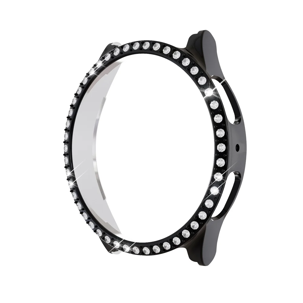 Película templada Oro Funciona con cuidado, resistente y práctico, delgado como nada, material resistente, carcasa de calavera, carga no busca negro