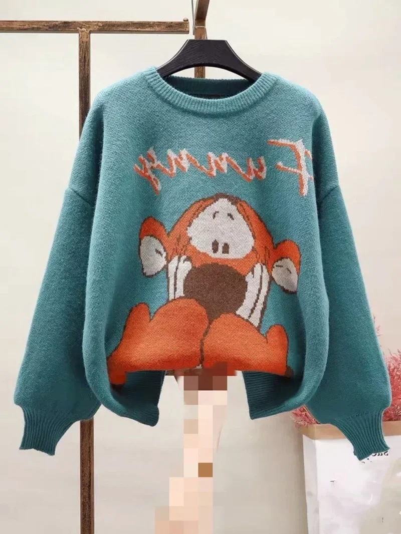 Disney Piggy Cartoon Hoodies for Women Korean Sweatshirts Coat Female Autumn and Winter  Anime Hoodie Thicken Kawaii Winter Tops