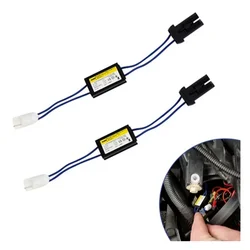 2pcs T10 Canbus Cable 12V LED Warning Canceller Decoder 501 T10 T15 W5W 194 luci per auto nessun errore Canbus LED resistore di carico