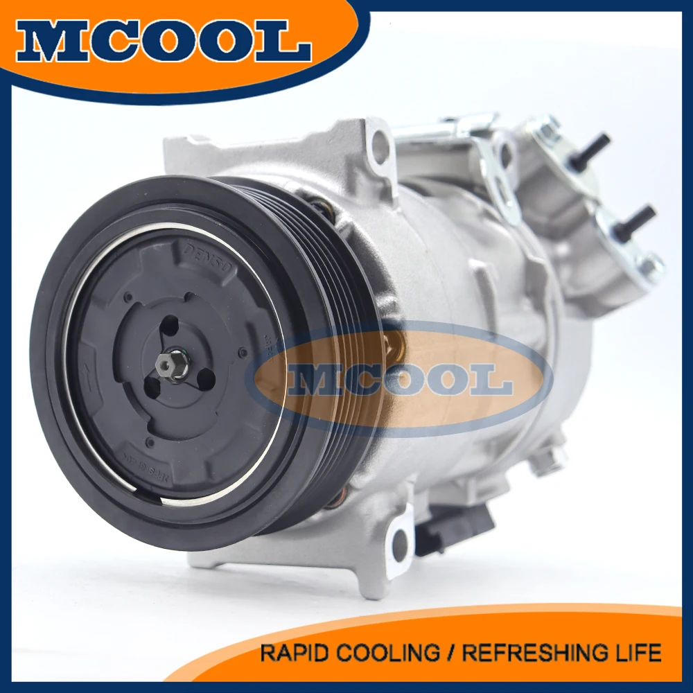 Air Conditioning AC Compressor 5SEL12C For Peugeot 308 3008 Citroen C3 C4 447150-4724 4471504724 9675655880 9675659880