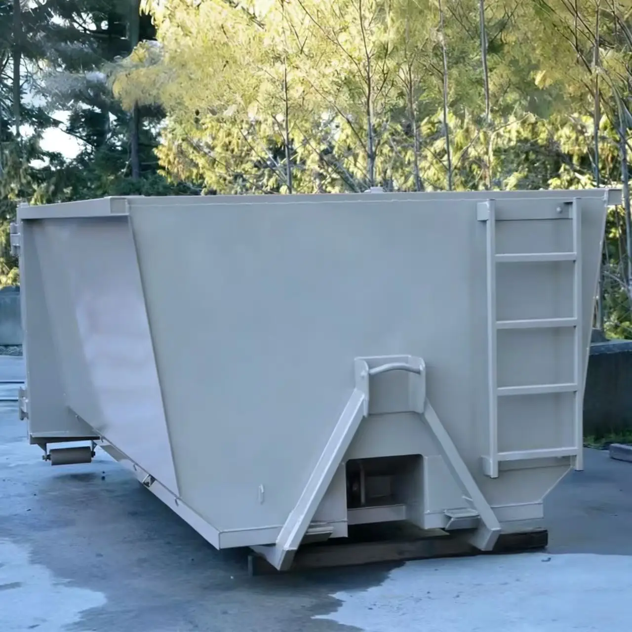 Versatile Hook Lift Bin for Multi-Purpose Waste Management Hook Lift Dumpster for Transport and Construction Hook Lift Container