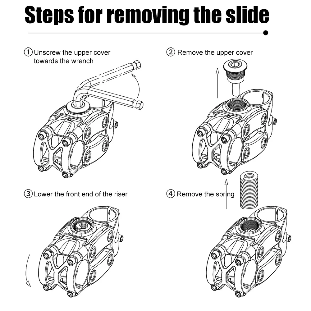 

Aluminum Alloy Bicycle Stem Adjustable Mountain Bike Stem 90mm Riser Handlebar Stem for Most Bicycle/Road Bike/MTB/BMX Cycling