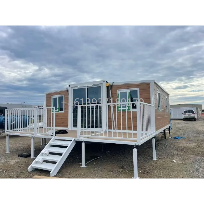 20ft/40ft Modular Prefab Home | DIY Flat-Pack Kit with Full Kitchen & Bathroom | CE Certified | 10-Year Structural Warranty