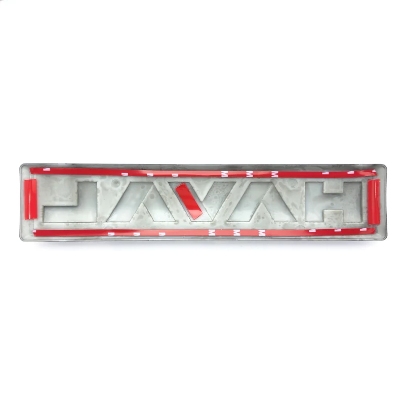 Front Grille Hood Logo Stickers For Haval H6 3rd DHT-PHEV 2023 Front Rear Trunk Styling Emblem Paste Car Accessories