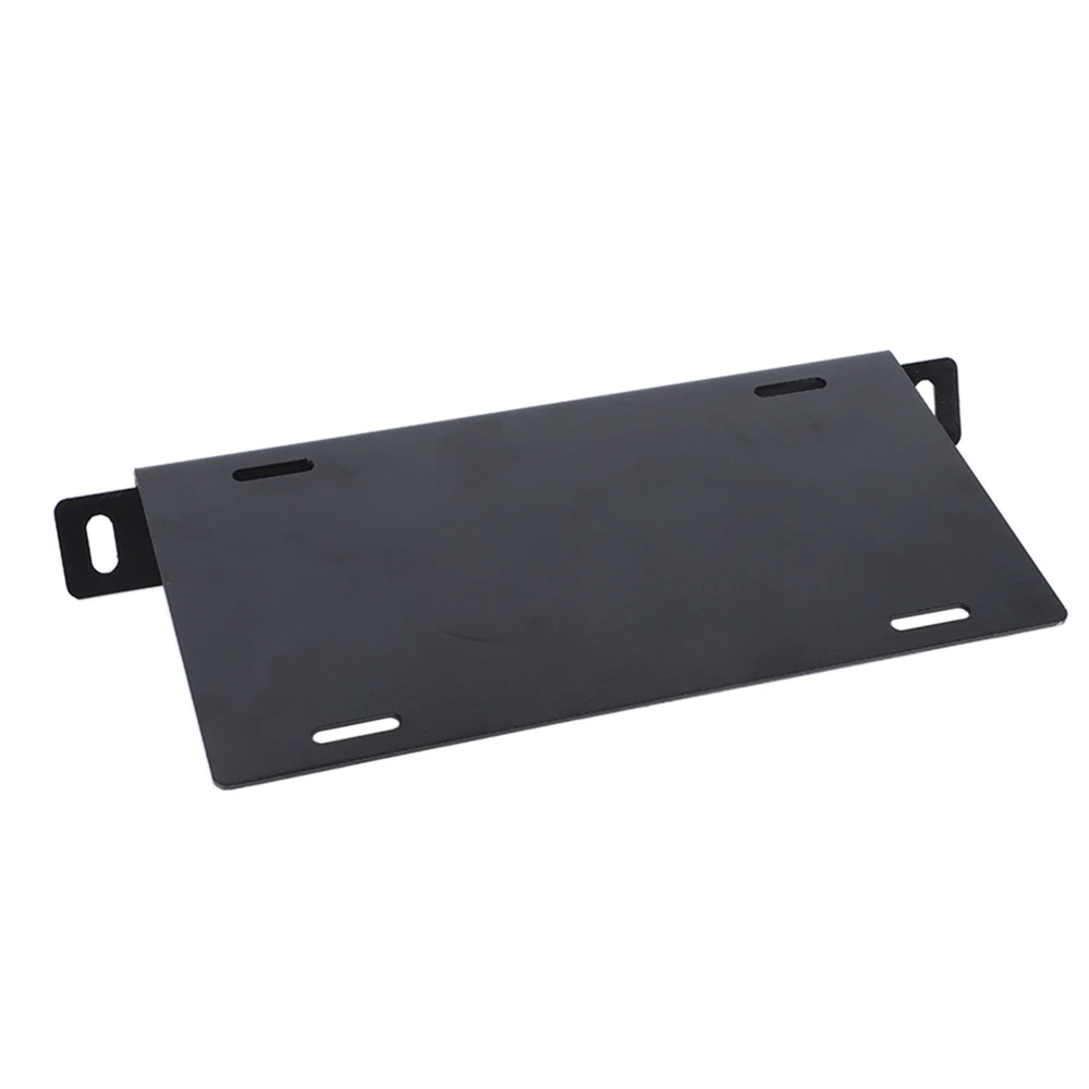No Drilling Front License Plate Bracket for 2021-2022 Ford Bronco Iron License Plate Frame Auto Exterior Accessories