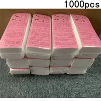 100/200/500/1000 Uds. Paño no tejido para el cuerpo, rollo de papel encerado para eliminar el vello, depiladora, tira de cera, papel de alta calidad, venta al por mayor