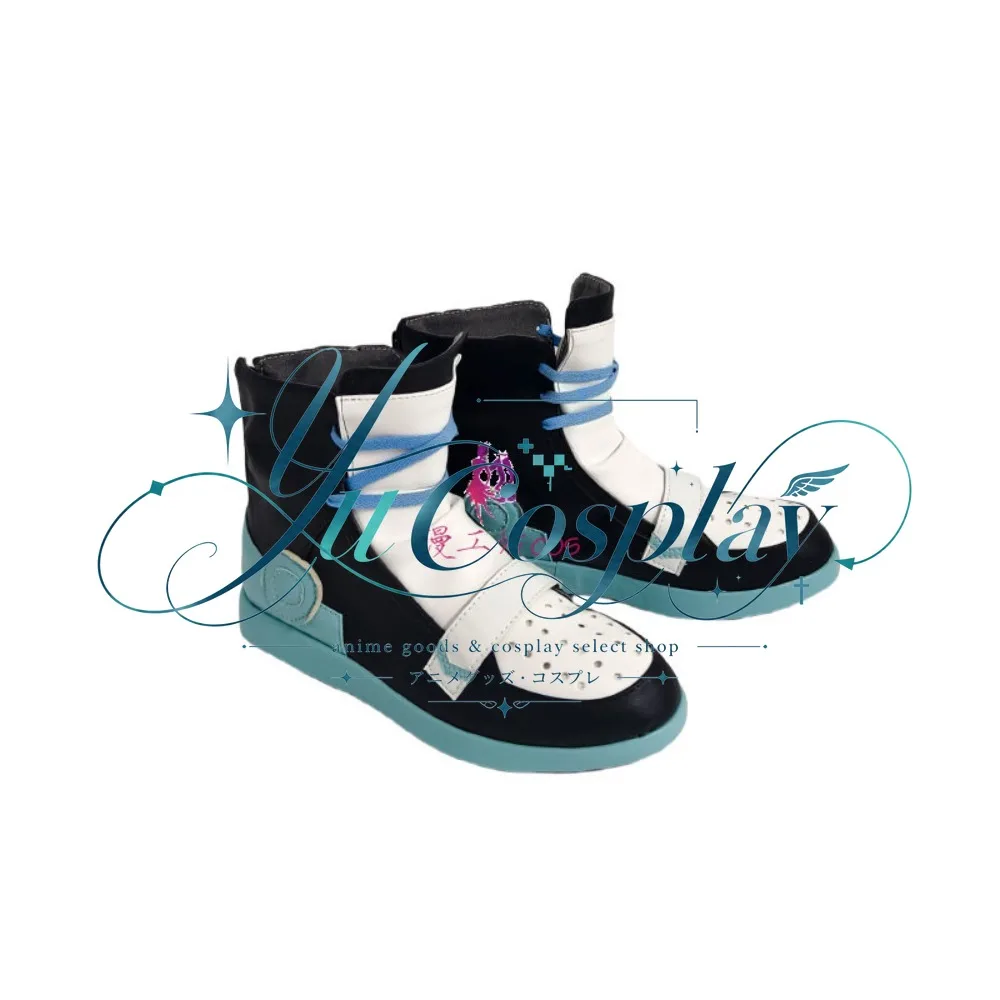Lu Mingfei Cosplay Shoes Custom Anime Game Boots School Fantasy Costume Footwear