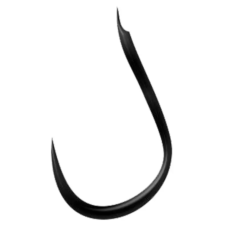 6 packs/lot Gamakatsu No-barbed Carbon Steel Fishing Hook Single Hook Carp Peche Fishing Tackle Sharpened Crank Fishhook Pesca