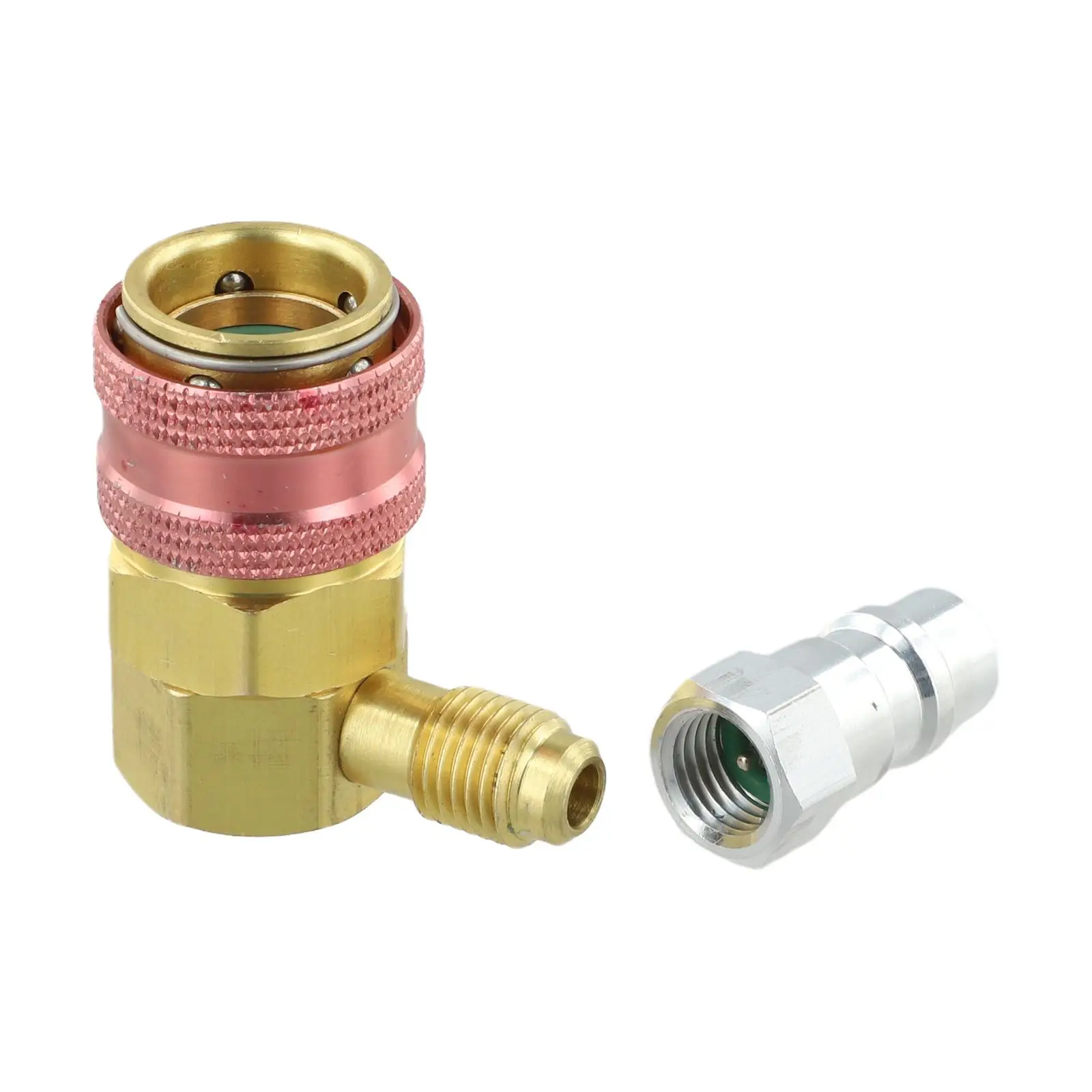 Connecteur rapide G, outil de réfrigération de climatisation automobile 134a Lp/pour Hp, coupleur rapide manuel, adaptateurs hauts et bas