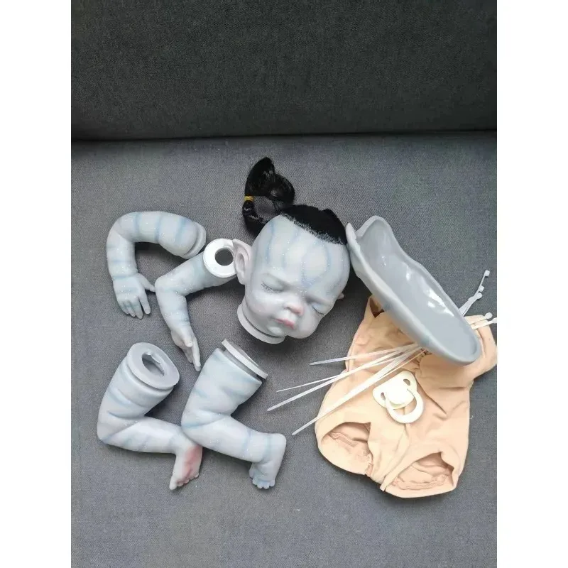 16inch Sleeping Baby Pumpkin Pixie Avatar Unfinished Already Painted DIY Baby Doll Accessories