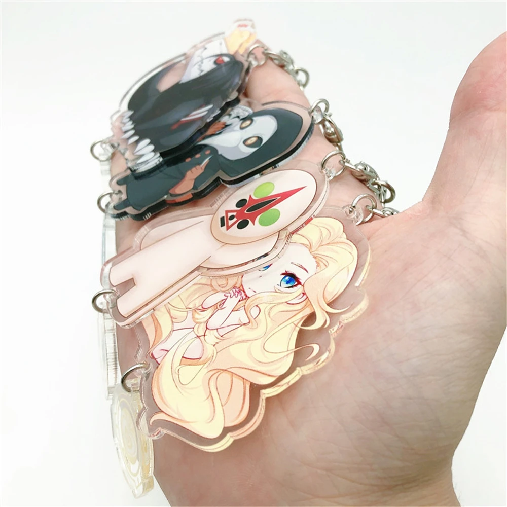 SCP Foundation Anime Badge Keychain Accessories Halloween Cosplay Pendant Gift