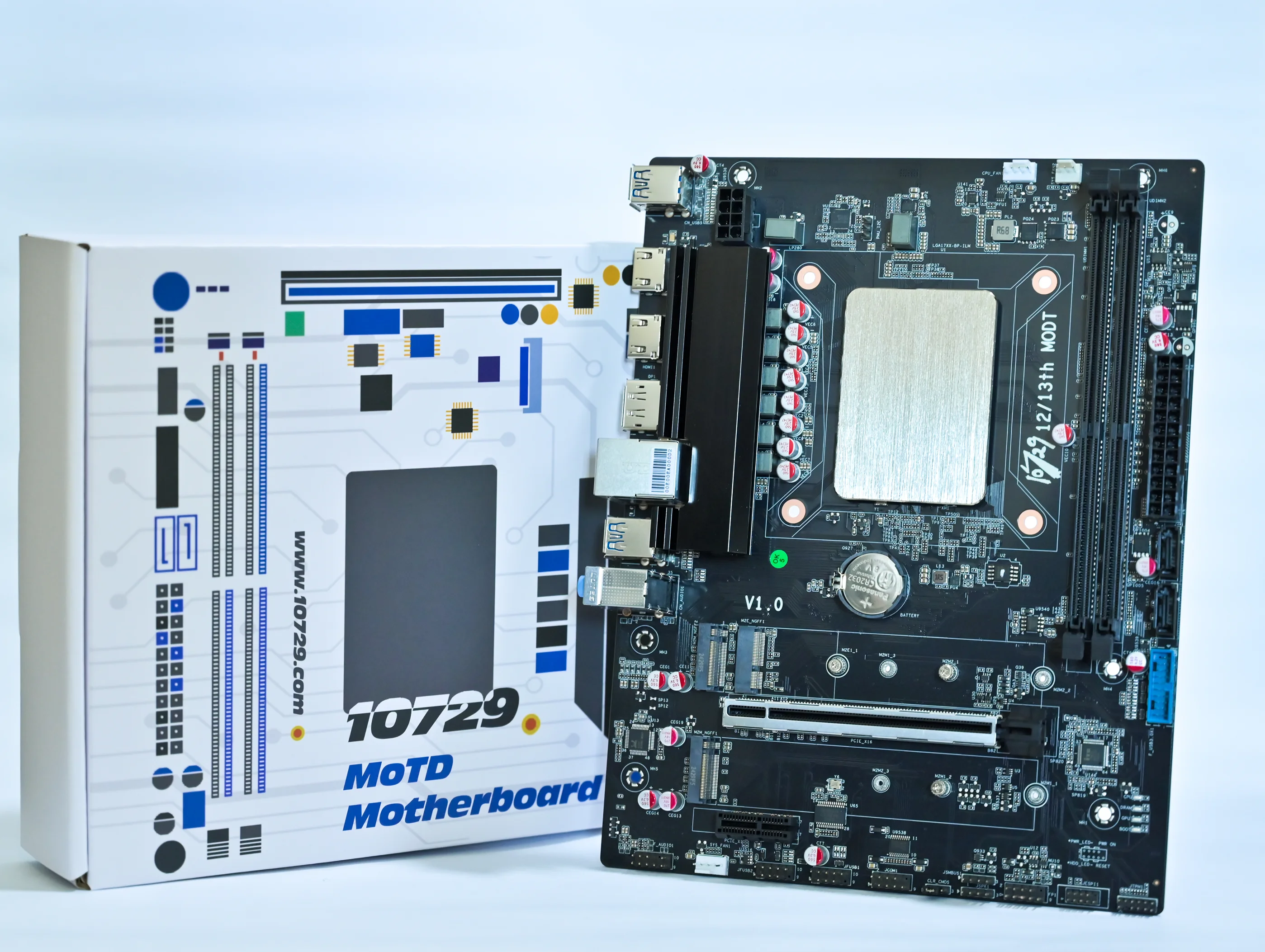 Placa-mãe de computador para jogos DIY com 12th Alder Lake QXZS