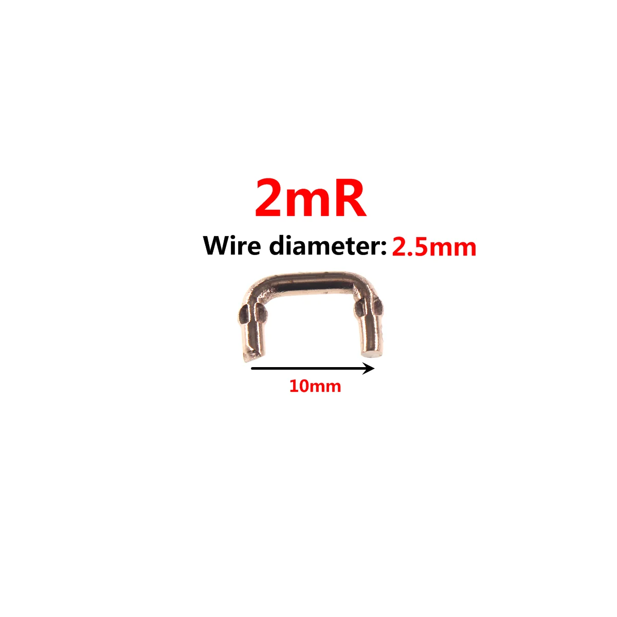 50PCS Constantan resistance sampling resistor 1mR 2mR 5mR 10mR 20mR 25mR 30mR 50mR 0.001 0.002 0.005 0.01 0.02 0.025 0.05 Ohm