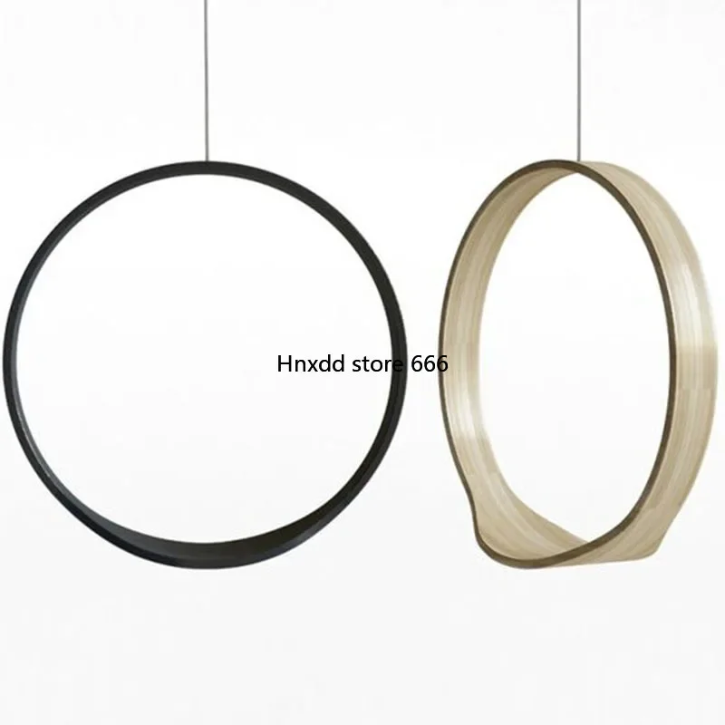 Simple modern round swing chair artistic personality hanging chair