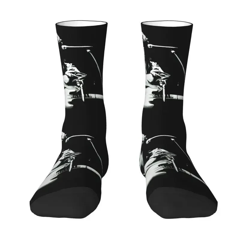 Viktor Tsoi Dress Socks Men's Women's Warm Fashion Novelty Russia Music Rock Crew Socks