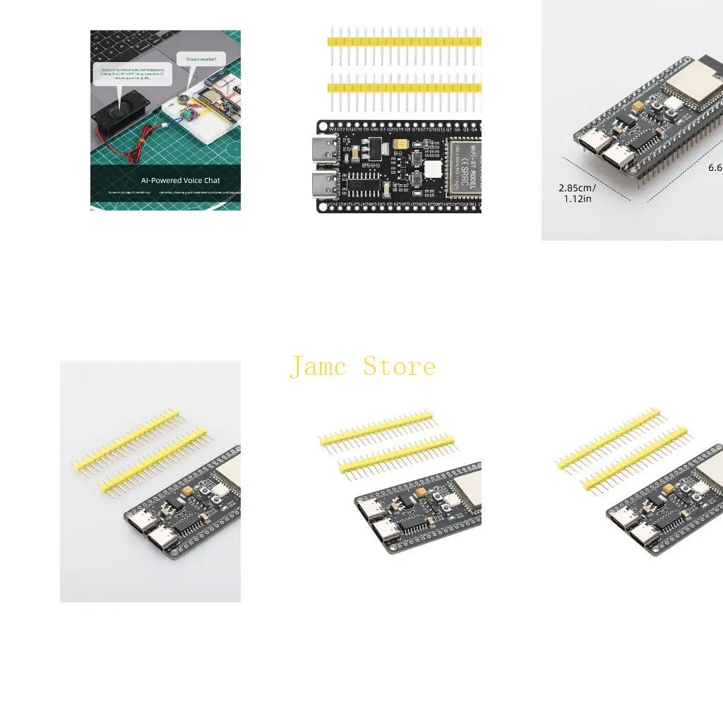 LX0B Flexible ESP32S3 Cores Board USB C Power With Multiple GPIO Pad For DIY Electronics And Educational Projects