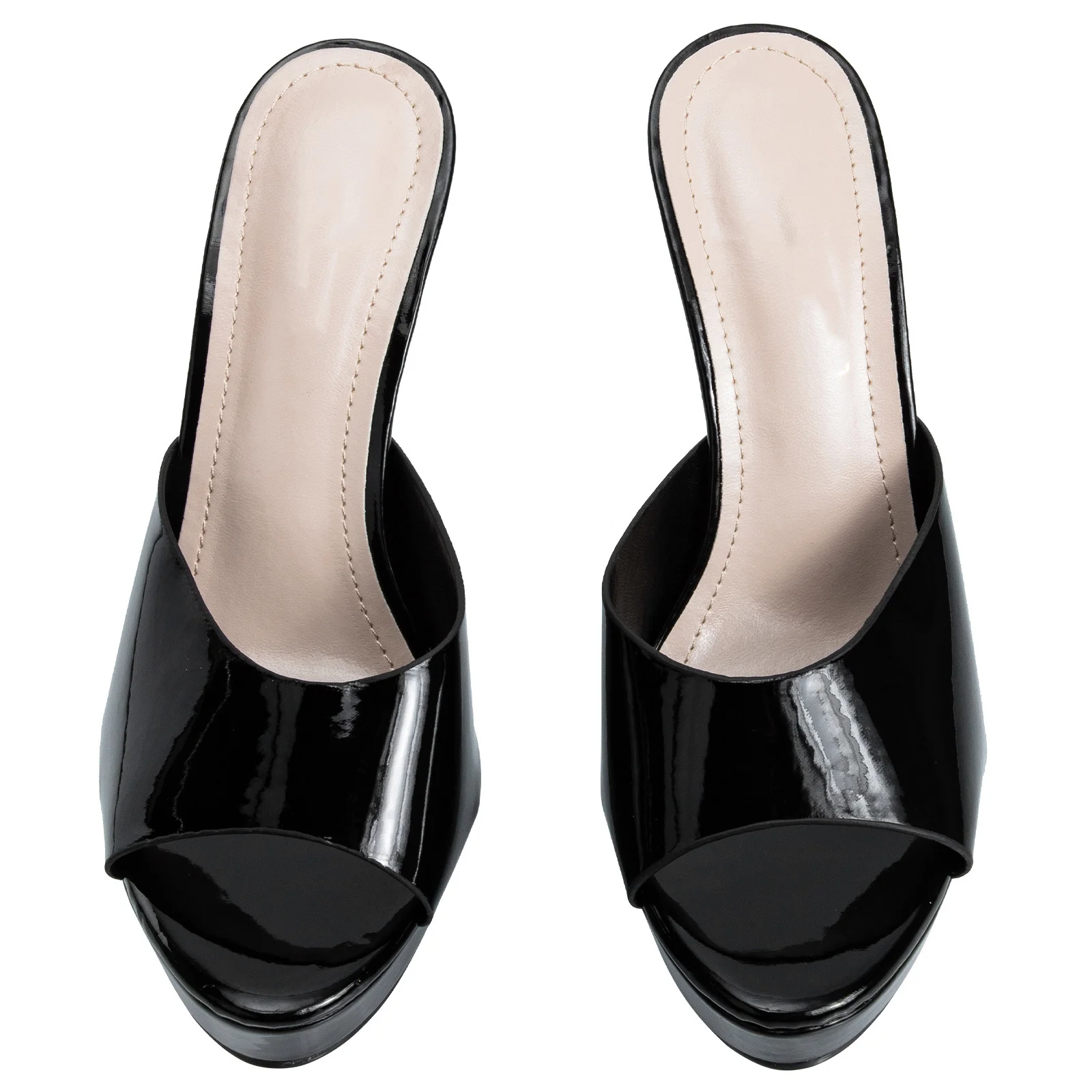 

1 пара водонепроницаемых сандалий на платформе, женские сандалии на толстой подошве, модная уличная летняя женская обувь с открытым носком