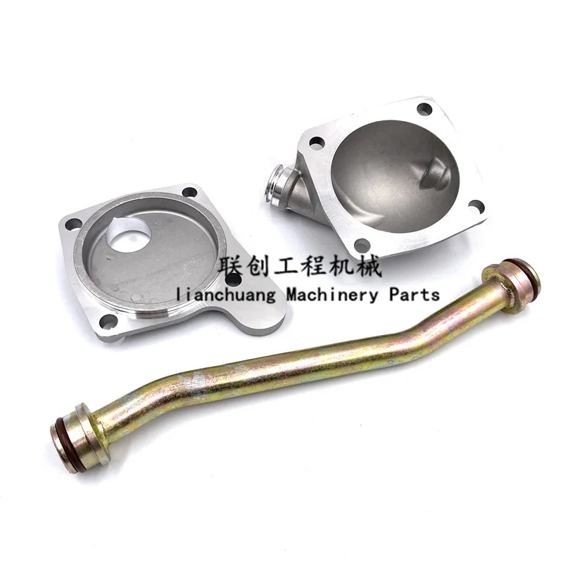 

For Komatsu SK200-3/5 Kato 700 Oil Pan Cover, Upper and Lower Covers, Connecting Pipe for Mitsu-bishi 6D31 Engine