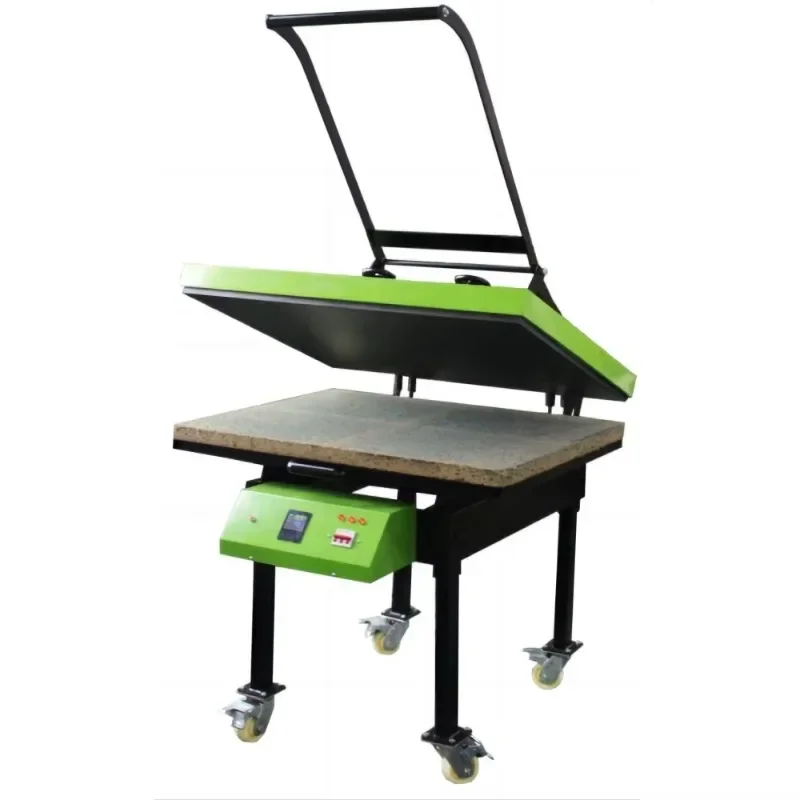 

【Factory】Large Format Heat Press Machine Fatbed 31"x39" T-shirt Sublimation Transfer Press Machine Slide Out Design With Movable